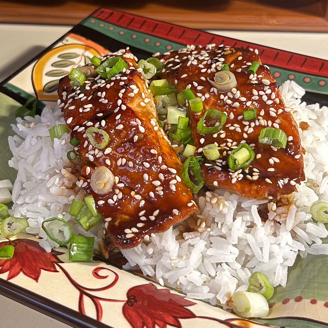 The Perfect Pantry®: Recipe for Miso-Sriracha Glazed Salmon