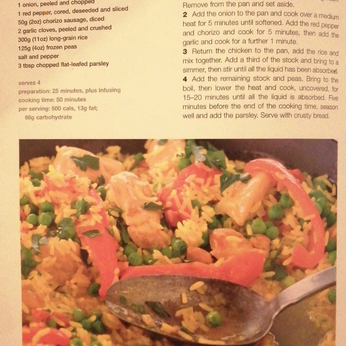 Spanish Chicken and Rice