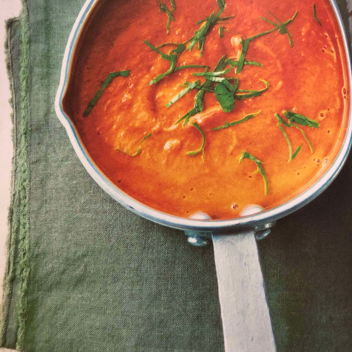 Soupe d'aubergine au curry