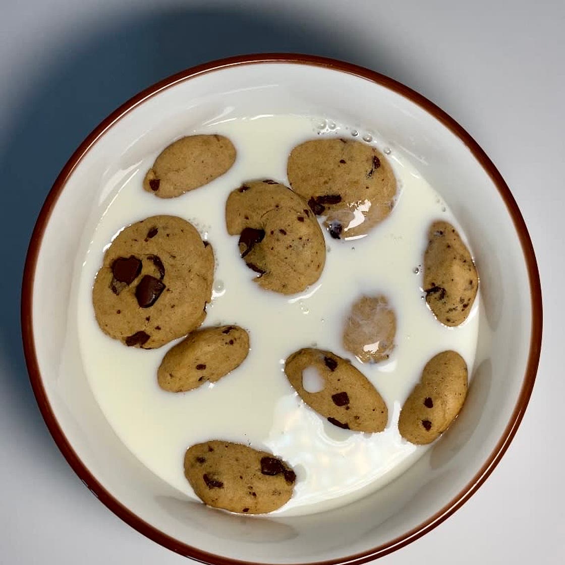 Homemade cookie cereal 