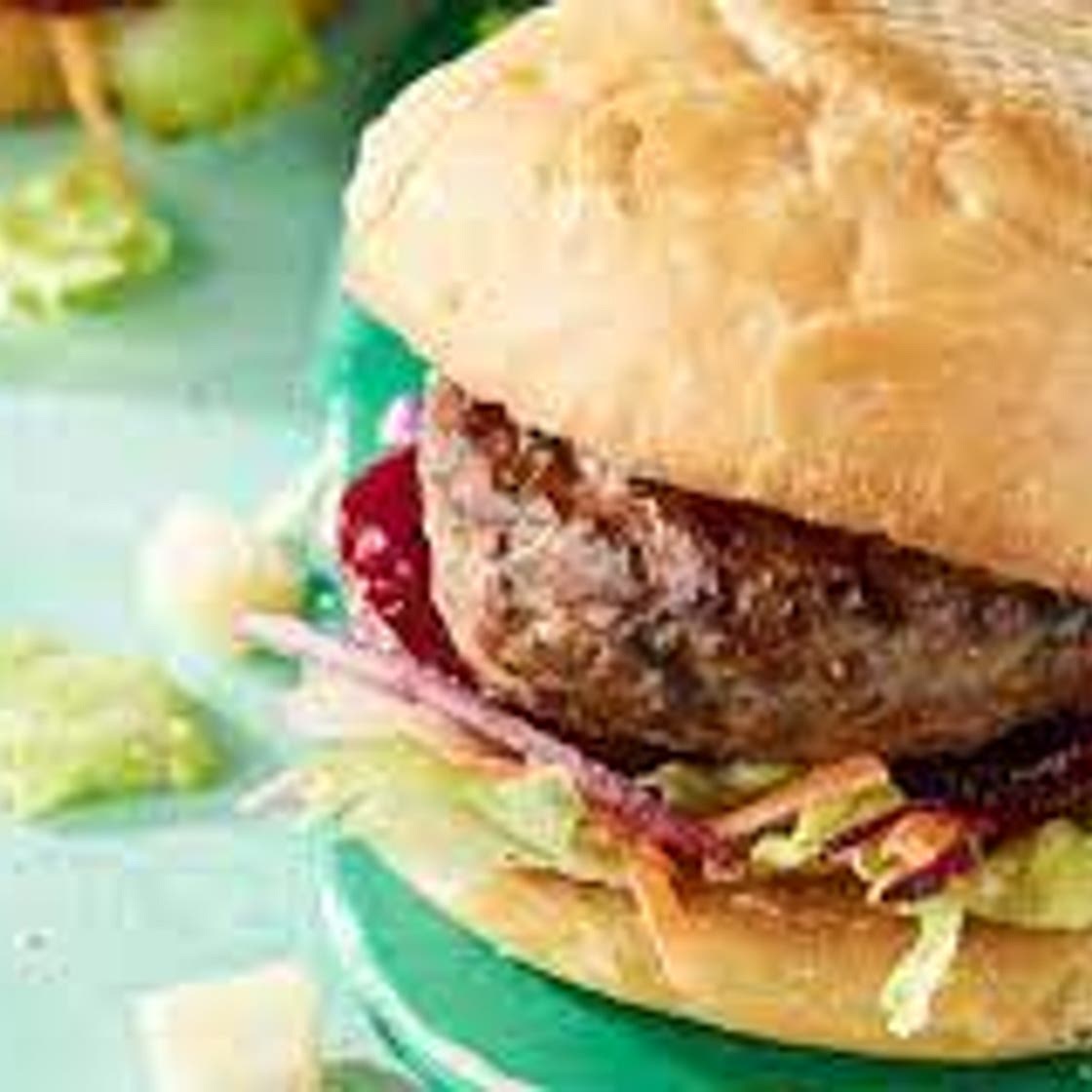 Beef & Beetroot Burgers