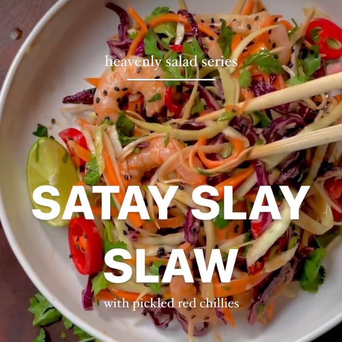 Satay Slay Slaw