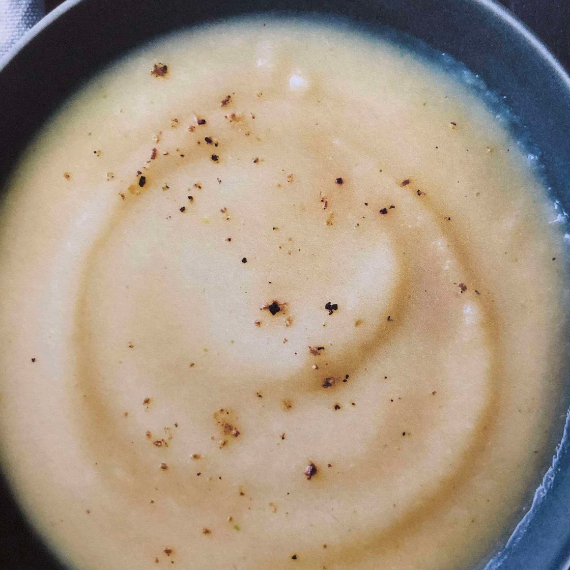 Crème de panais aux poires