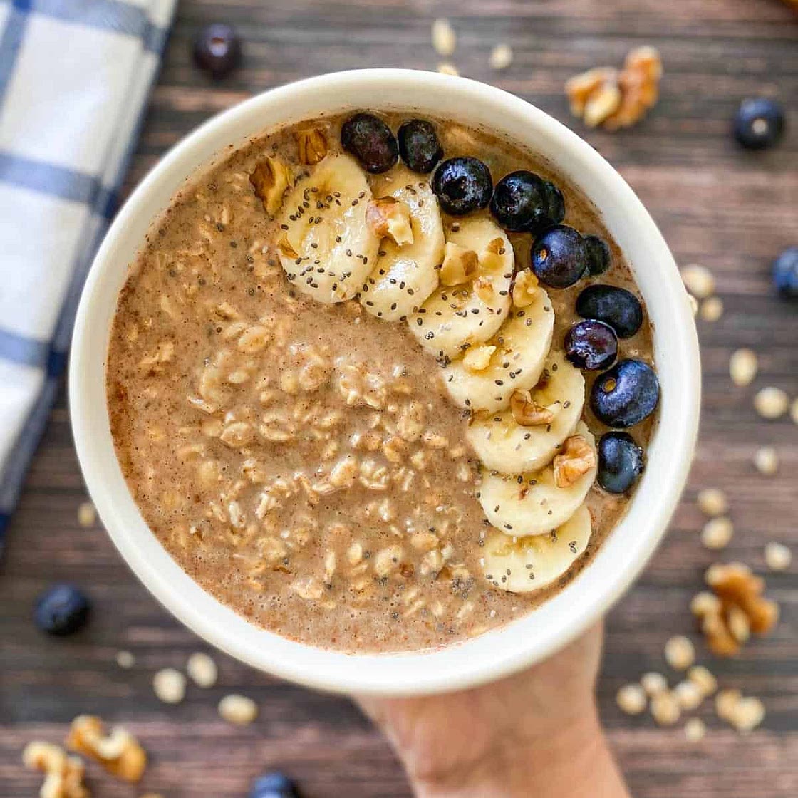 Banana & Seed Overnight Oats