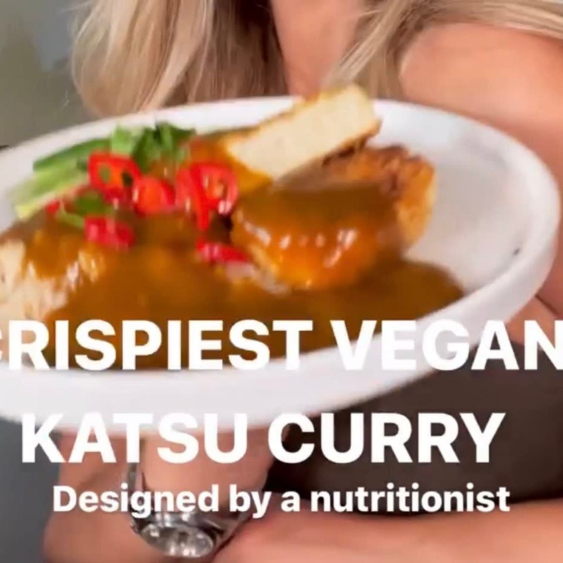 Crispiest Vegan Katsu Curry