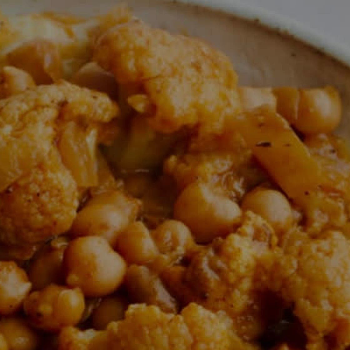Cauliflower and Chickpea Tikka Masala 