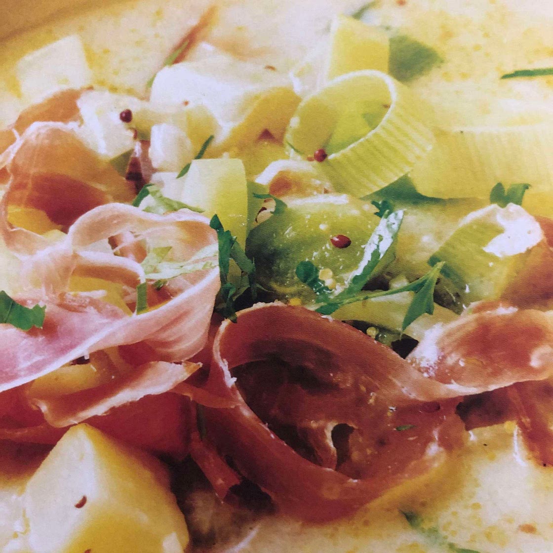 Soupe paysanne au jambon