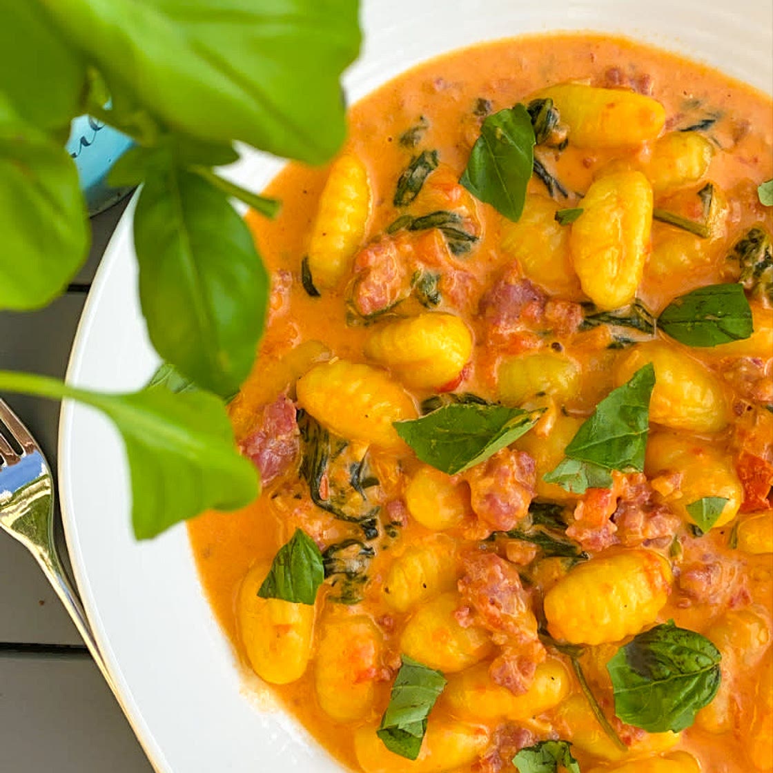 Tuscan Sausage Gnocchi