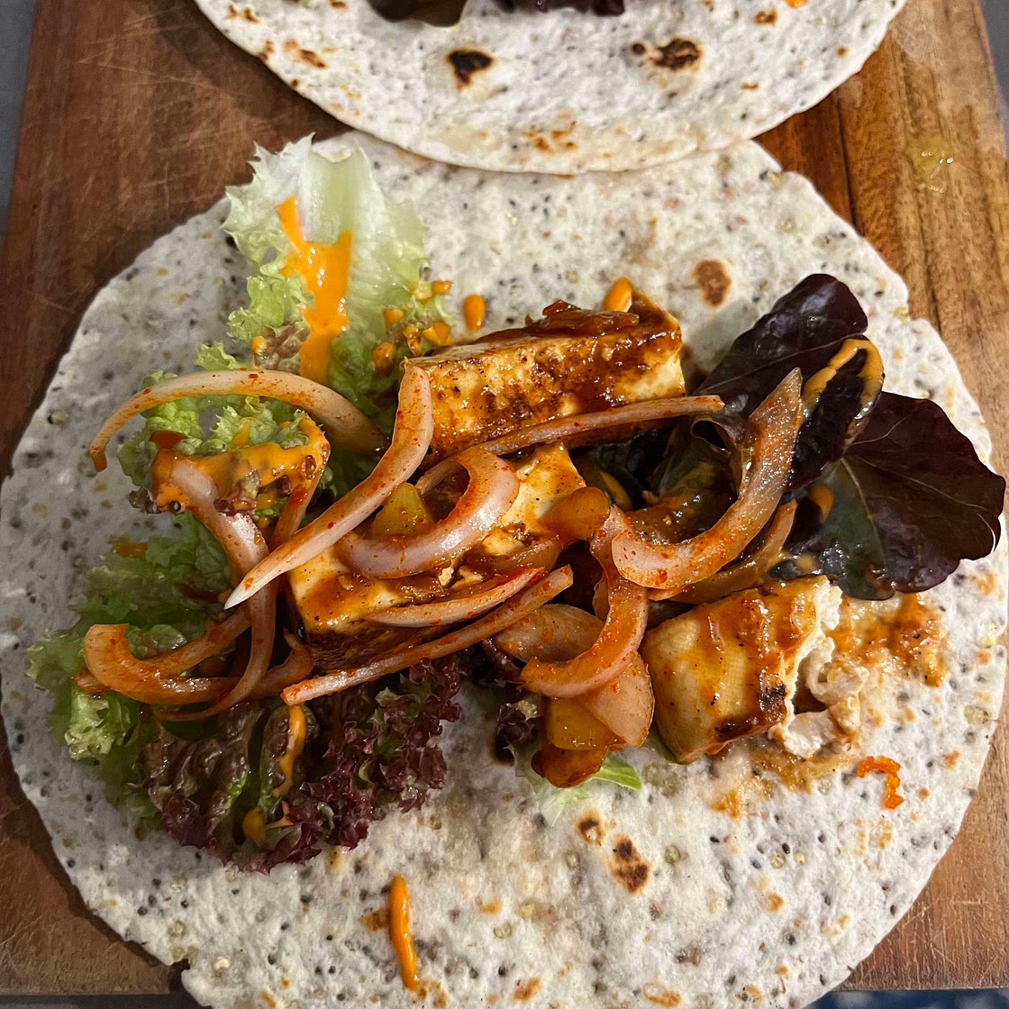 Sups Vegan Tofu wraps