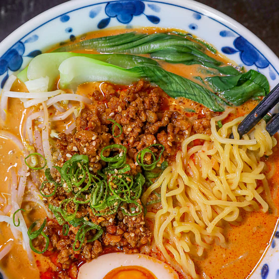 Quick tantanmen pork