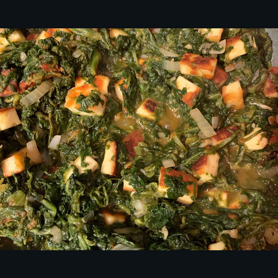 Sag Paneer 