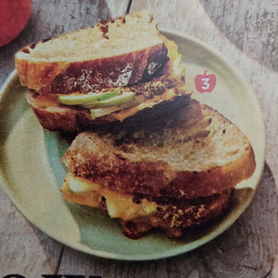 Apple Grilled Cheese