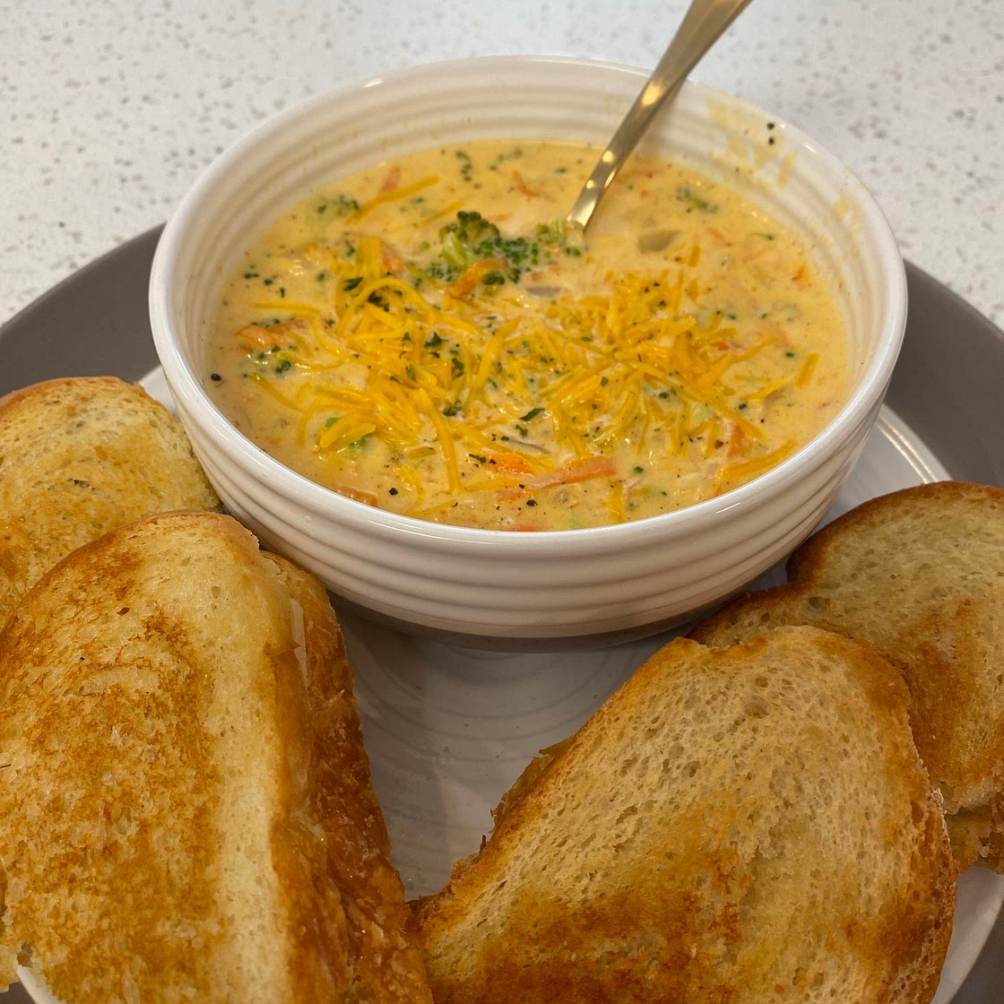 Broccoli cheddar soup
