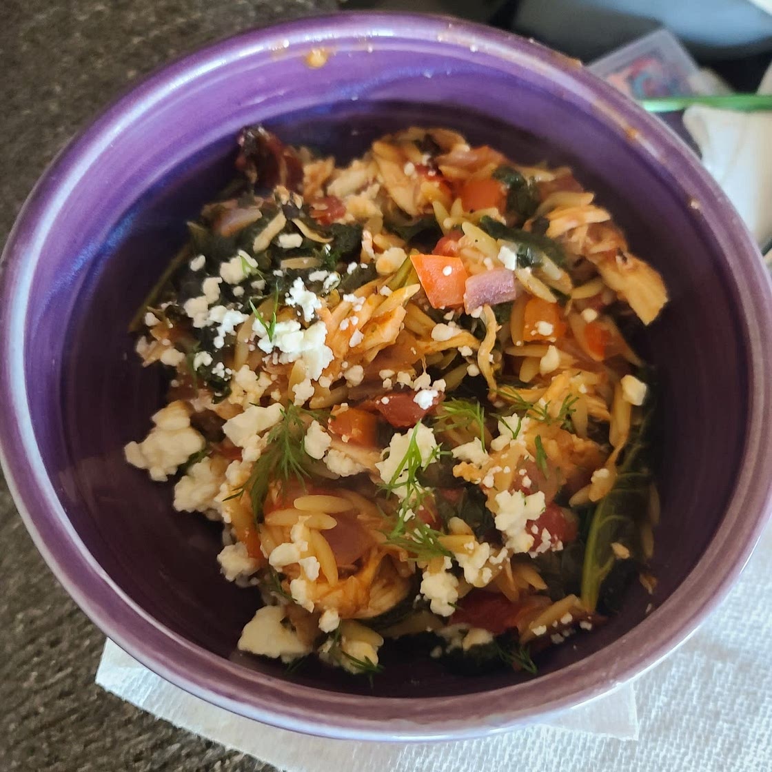 Greek Baked Orzo