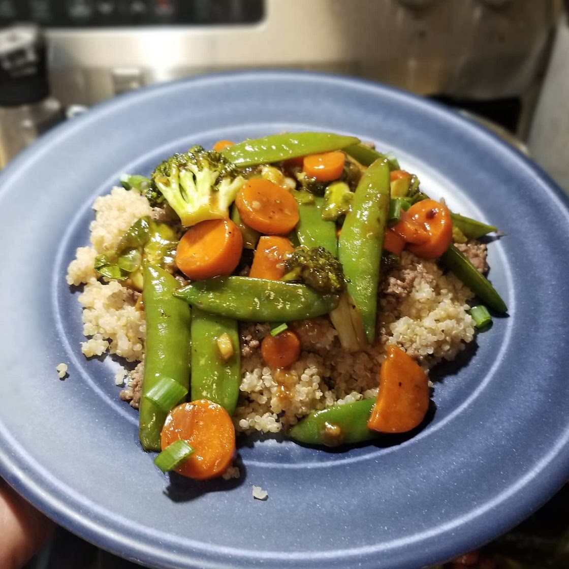 Ground Beef Stir Fry {Paleo, Whole30}