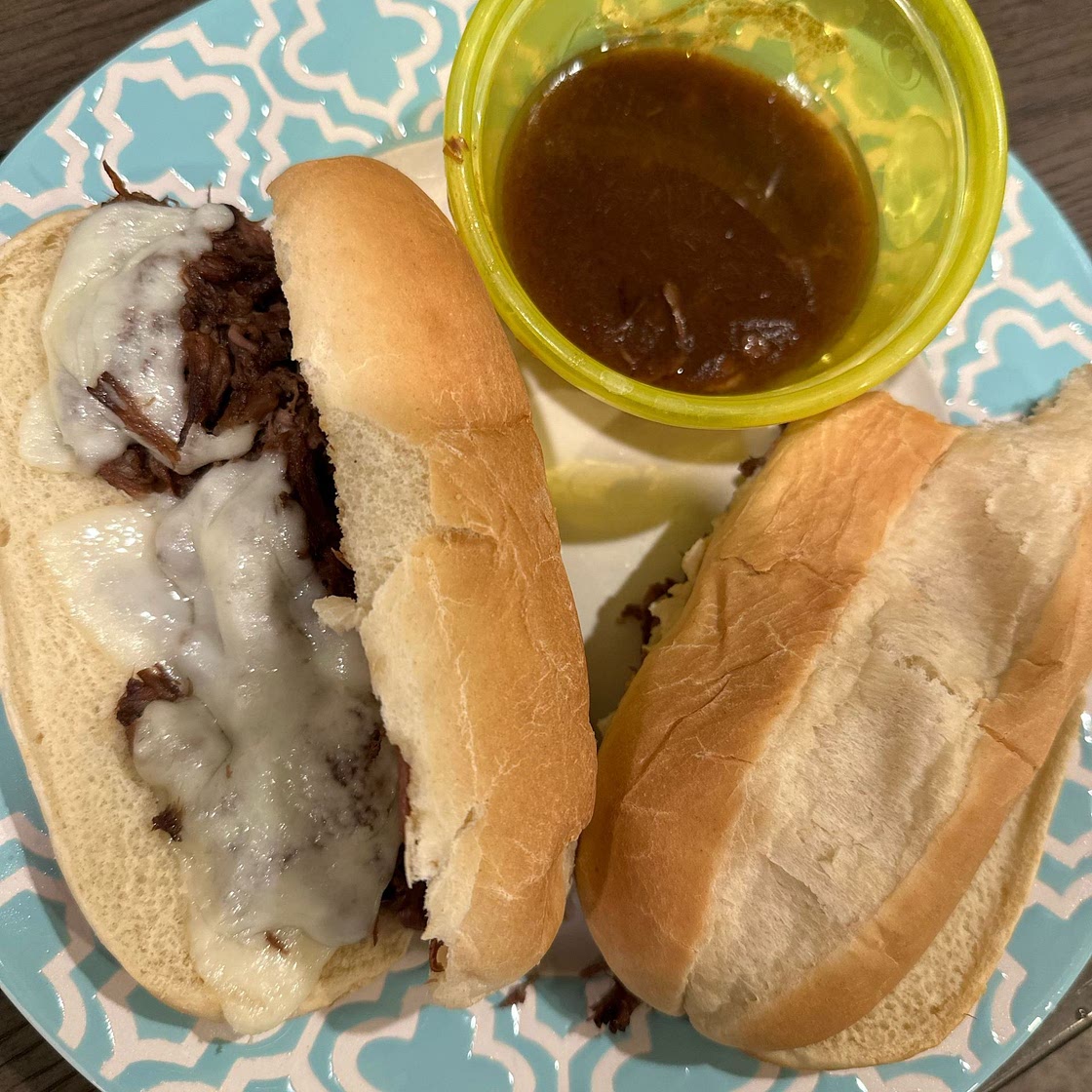 Crock Pot French Dip Sandwiches