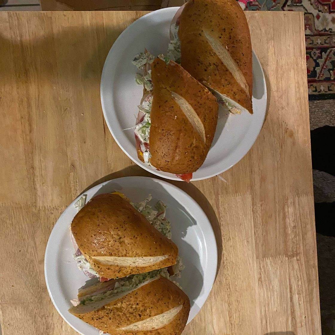 Grinder Salad Sandwich