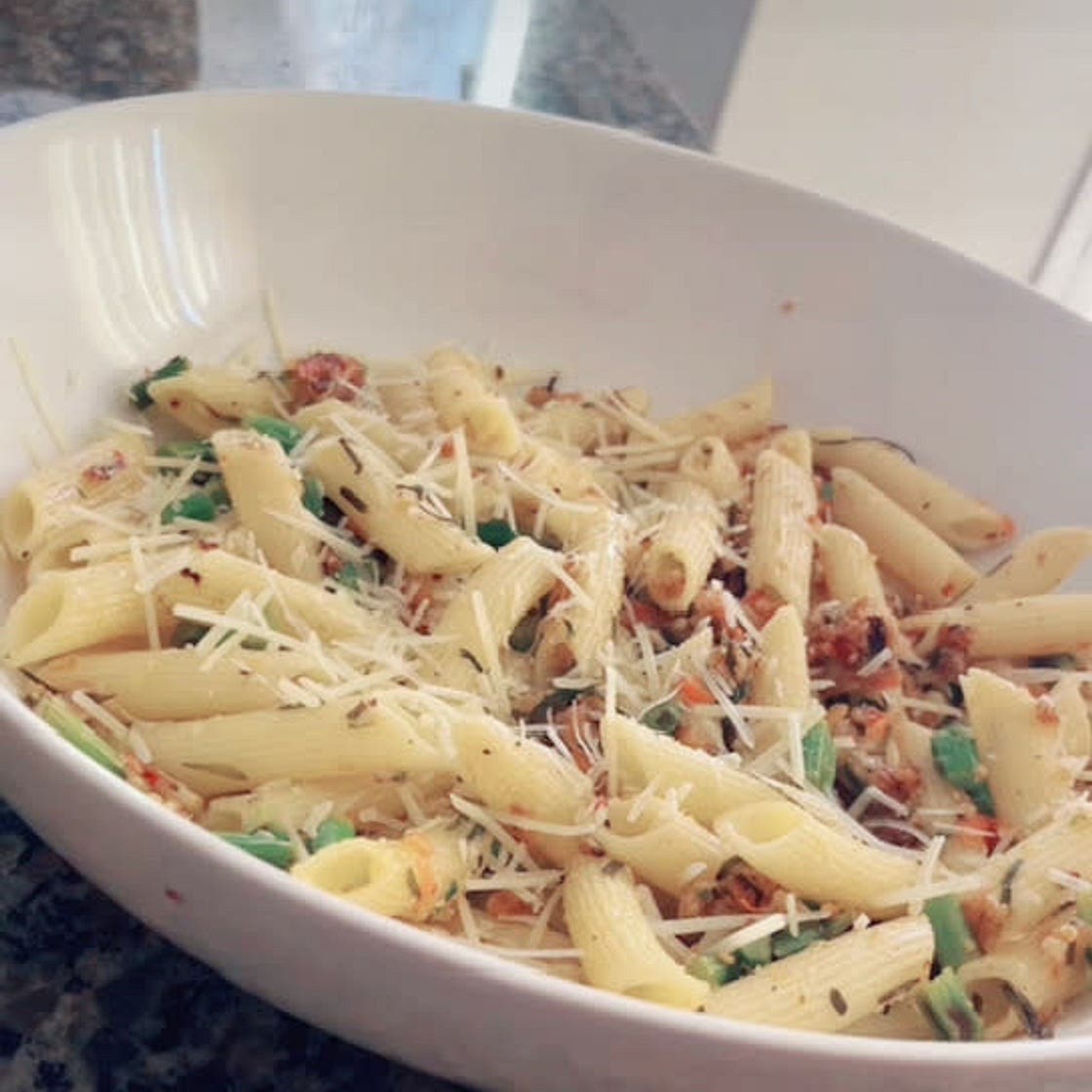 Asparagus with Pasta
