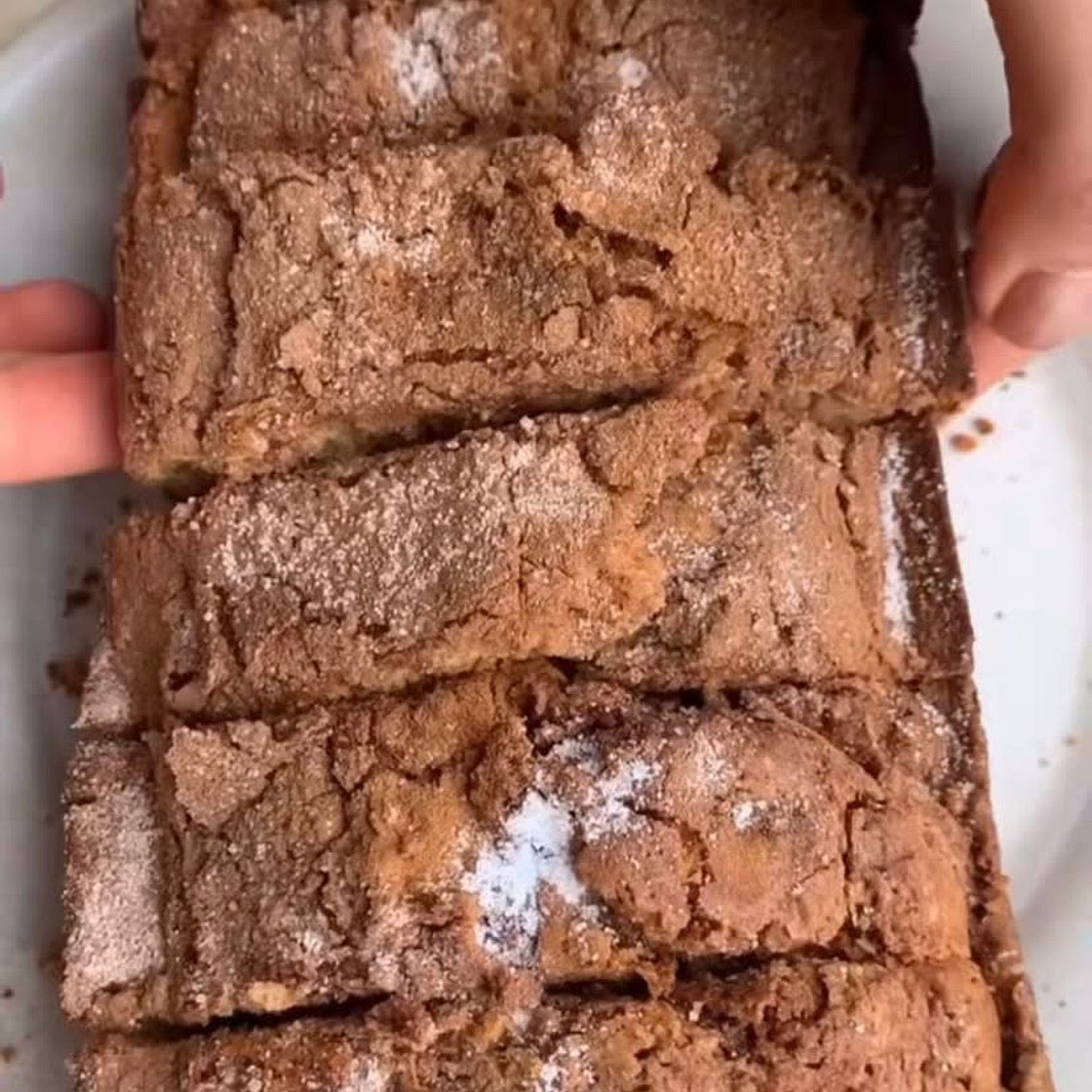 cinnamon crunch banana bread 🍌