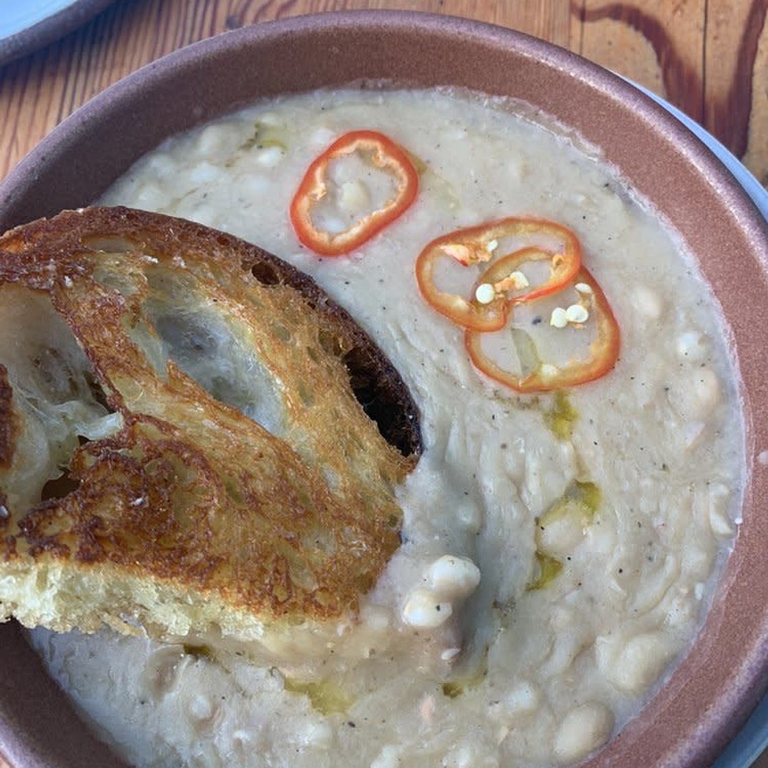 White bean soup