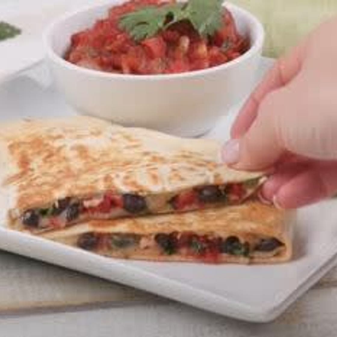 Black Bean Quesadilla