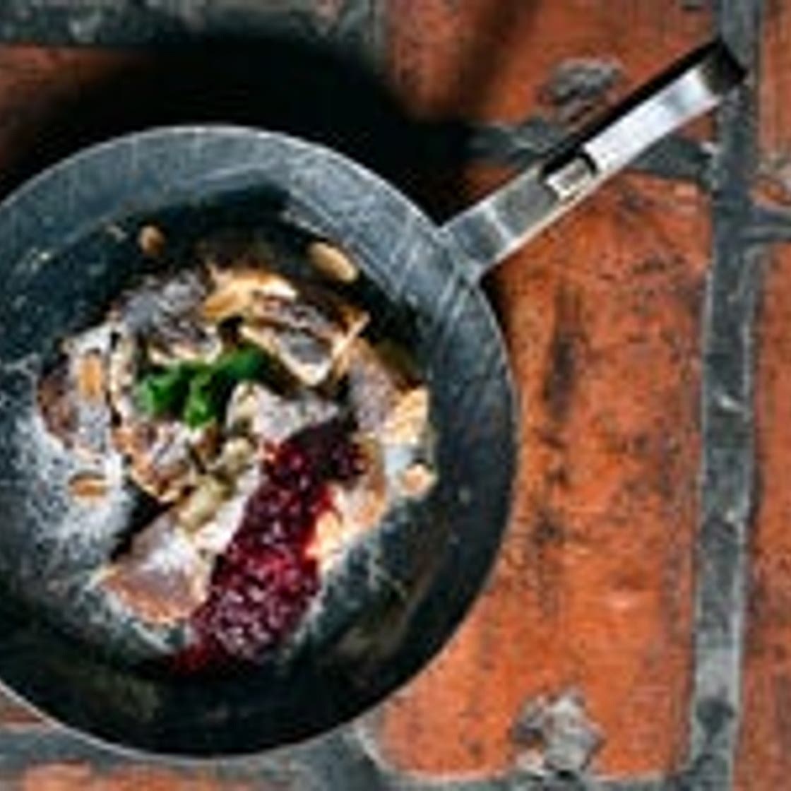 Brown Butter Skillet Cake with Berry Compote (Kaiserschmarrn)