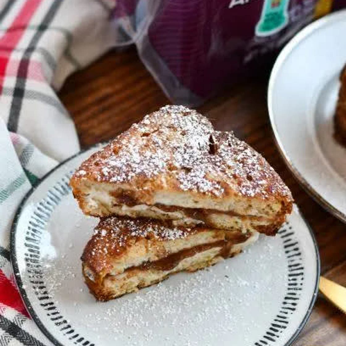 Healthy Cinnamon Rolls French toast  