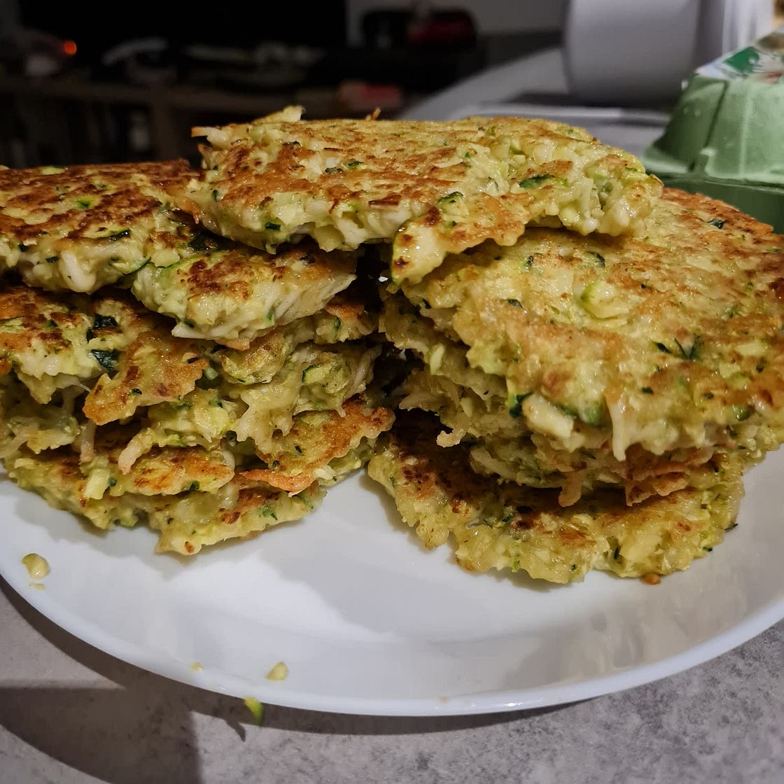 Galettes de courgette au fromage