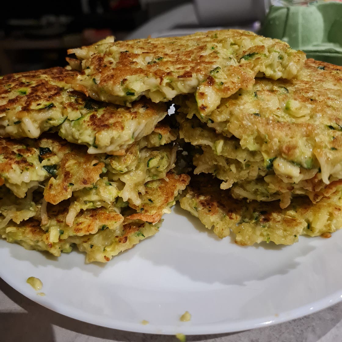 Galettes de courgette au fromage