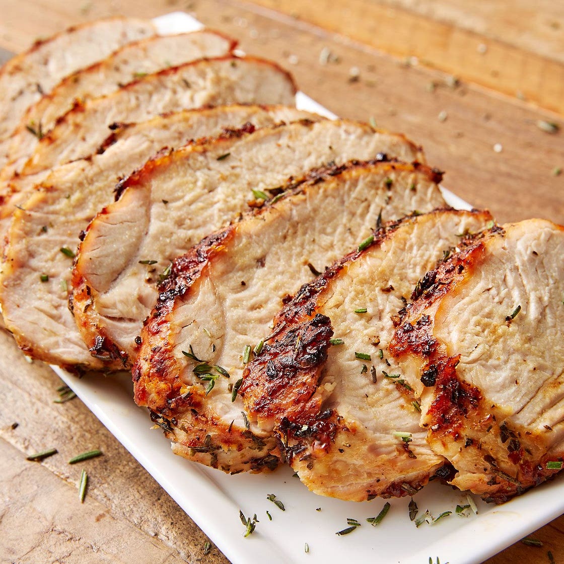 Air Fryer Garlic Herb Turkey Breast