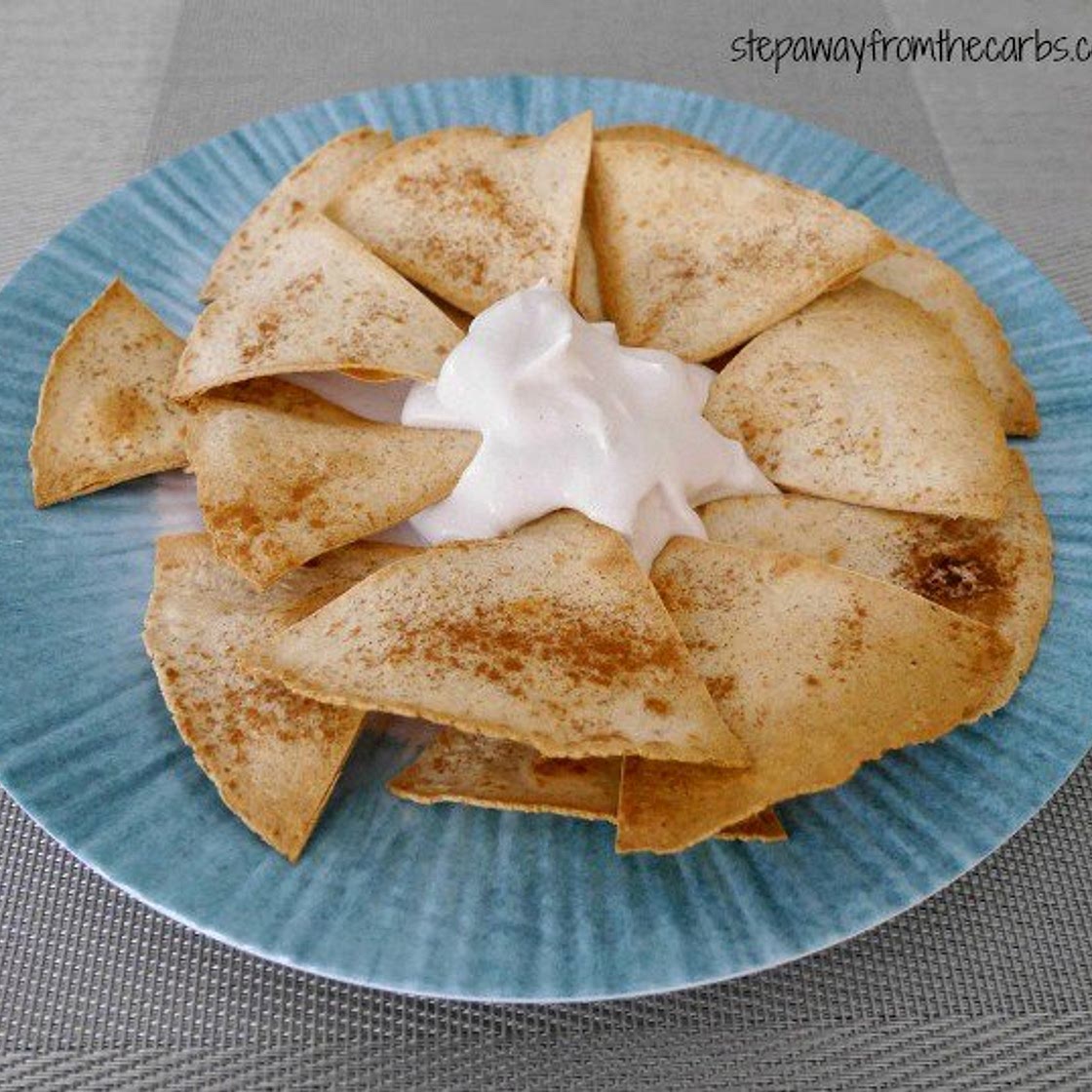 Low Carb Cinnamon Chips
