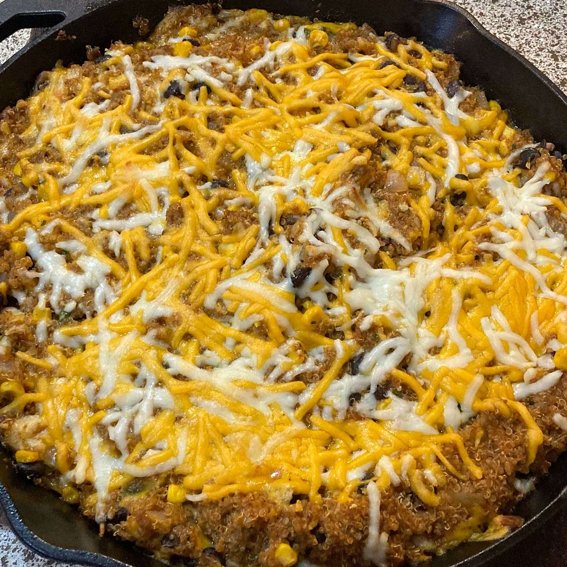 Quinoa Enchilada Casserole