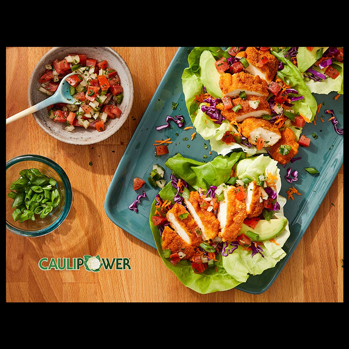 Chicken Tender Lettuce Wrap