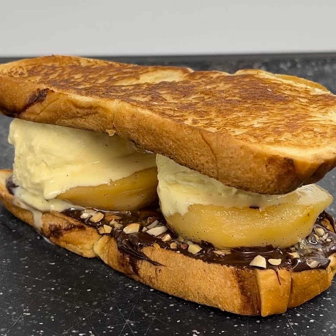 Poire hélène sandwich