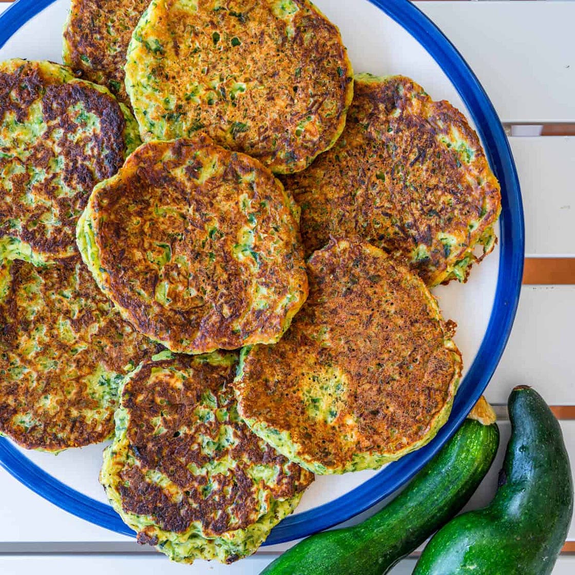 Frittelle di Zucchine (Italian Zucchini Fritters)