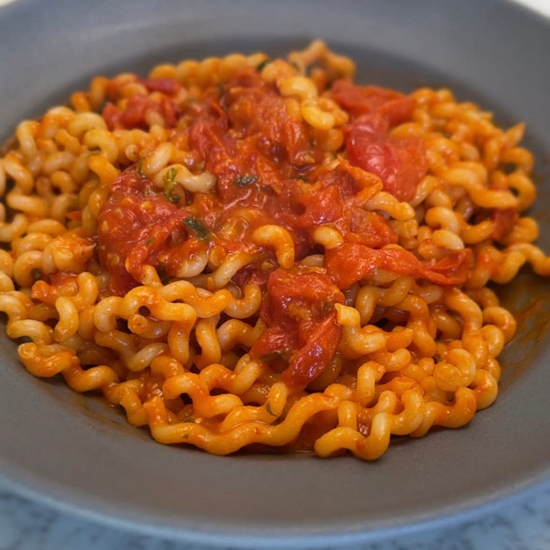 15 Minute Spicy Cherry Tomato Sauce