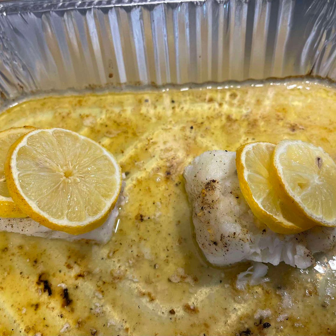 Lemon Butter Garlic Cod