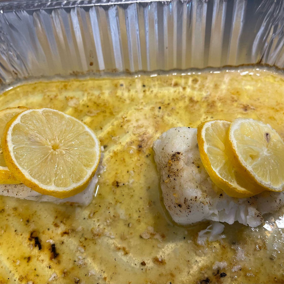 Lemon Butter Garlic Cod