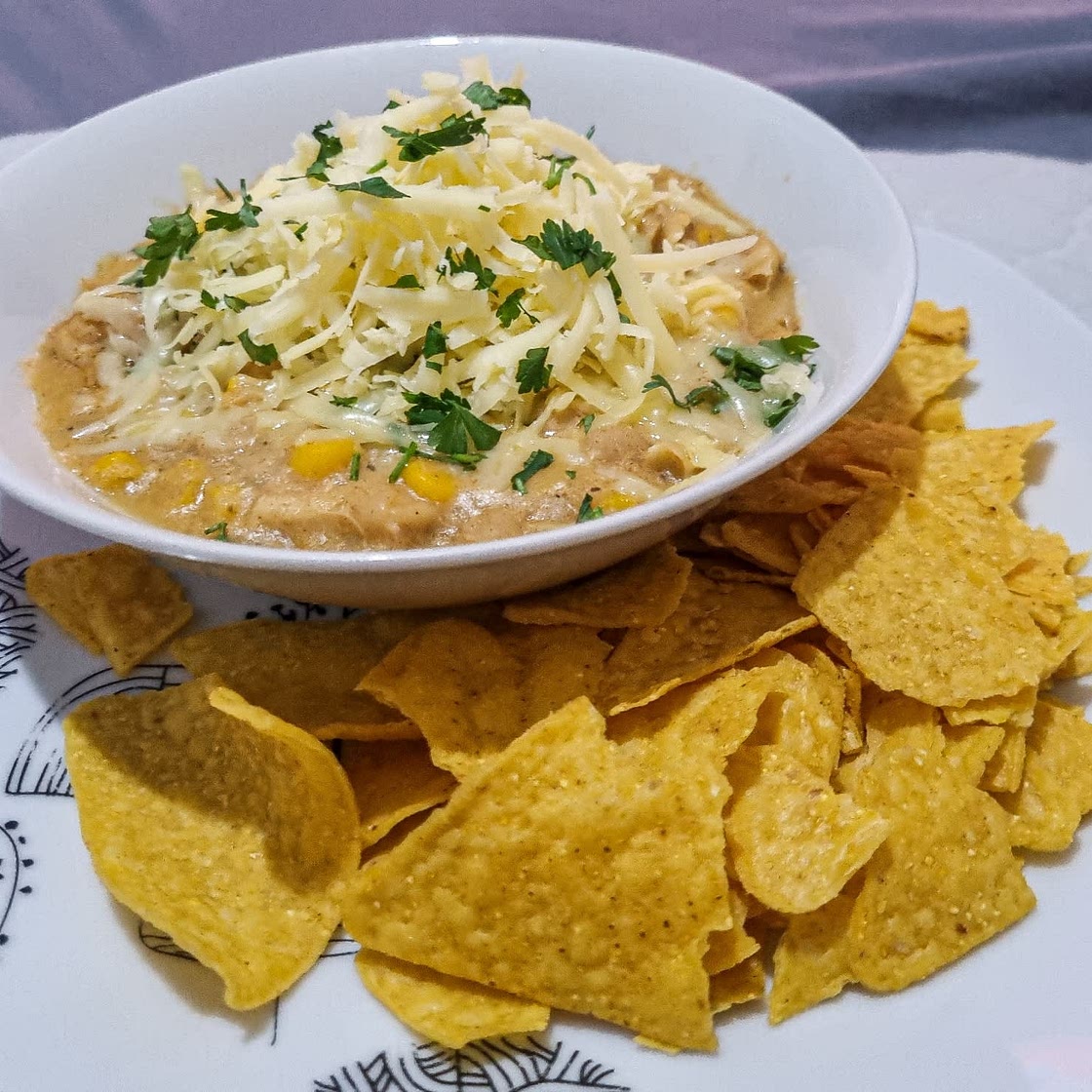 Slow Cooker White Chicken Chili