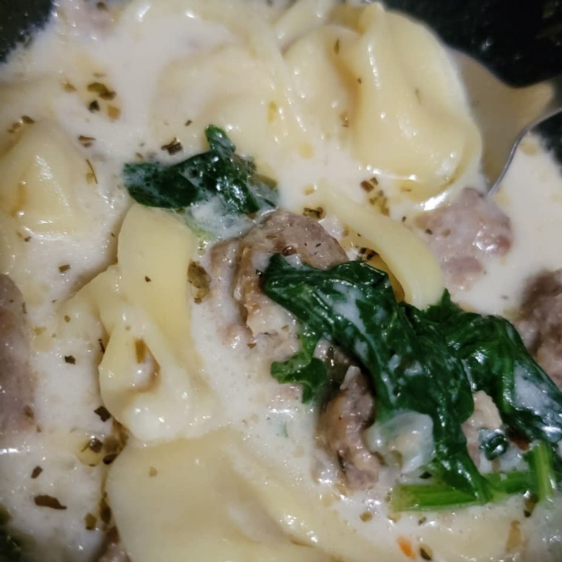 Sausage Tortellini Soup