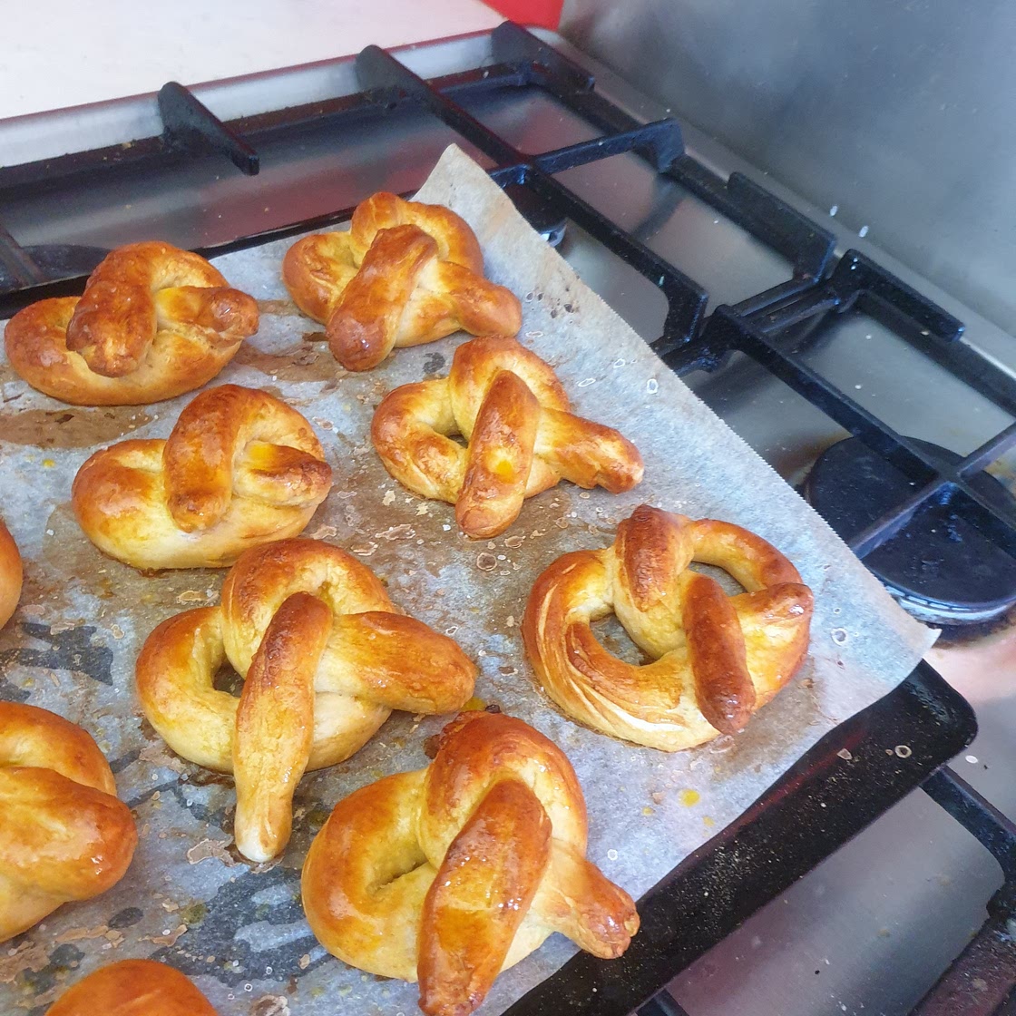 Colleen Ballanger's pretzels
