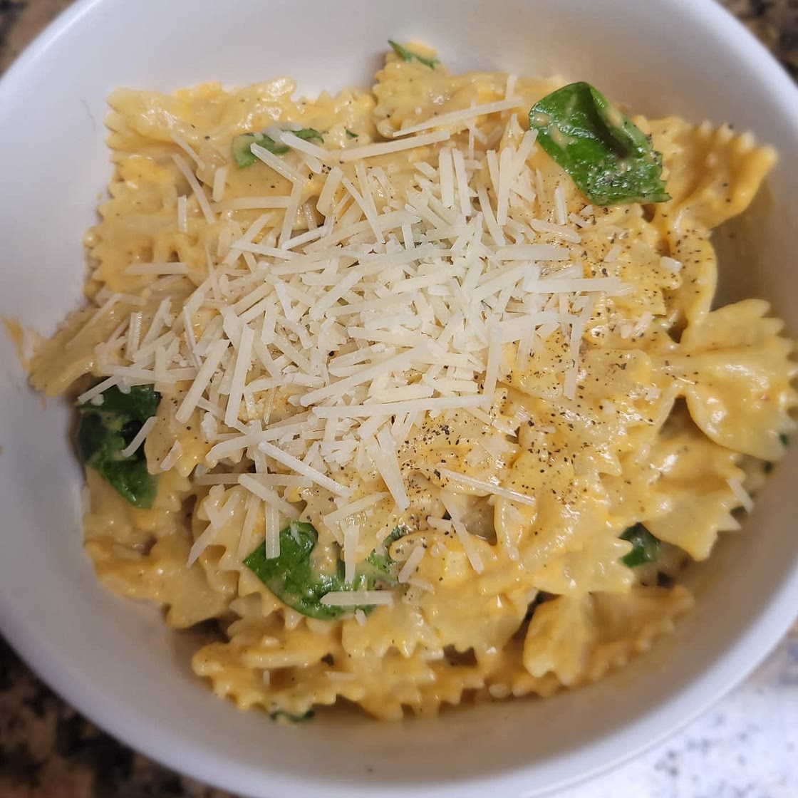 Pumpkin Alfredo Pasta