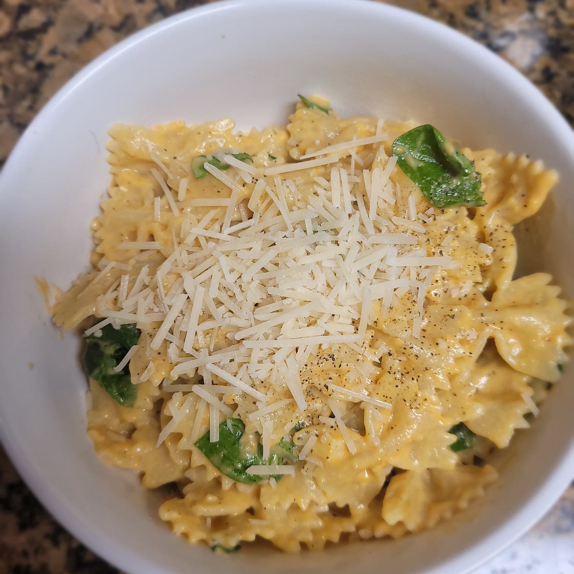 Pumpkin Alfredo Pasta