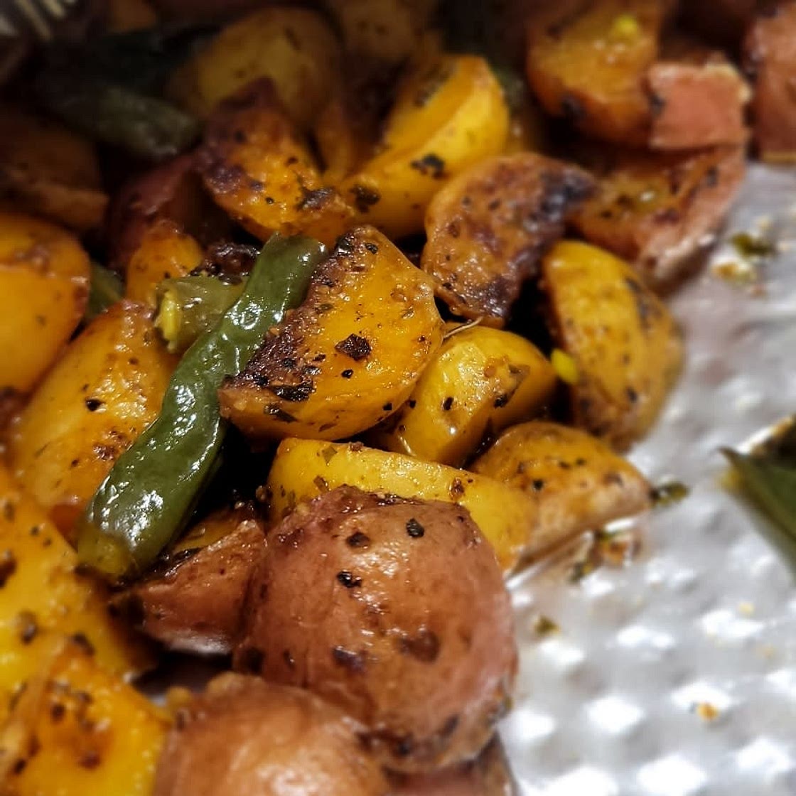 Lemon-Parsley Potatoes in Foil