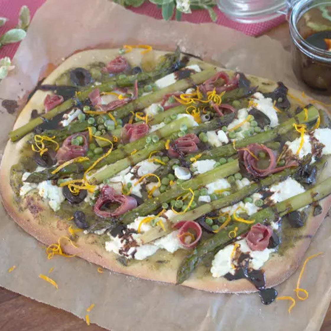 PIZZA DE PRINTEMPS