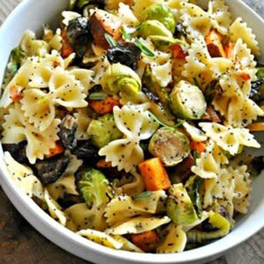 Fall Pasta Salad (Vegetarian/Low Cholesterol)