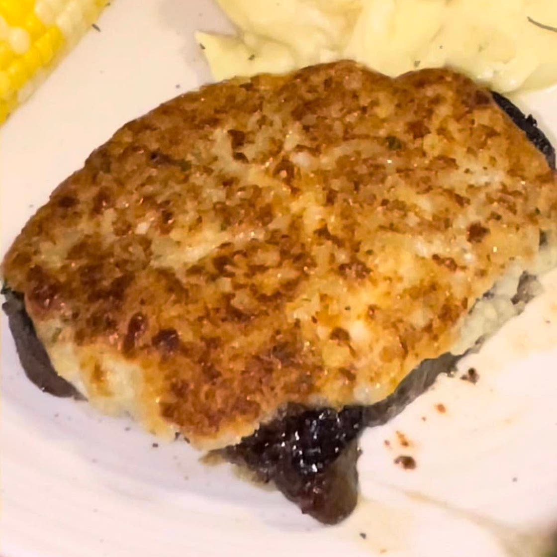 Parmesan Crusted Steak