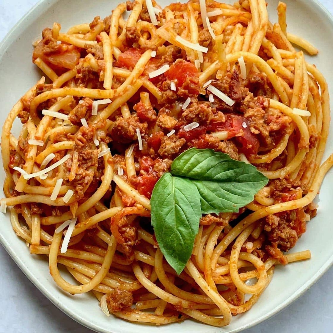 Vegan Baked Spaghetti