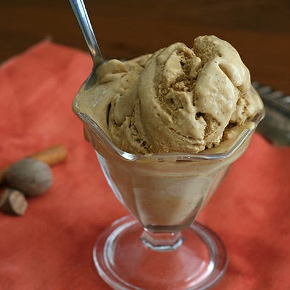 Keto Pumpkin Latte Ice Cream