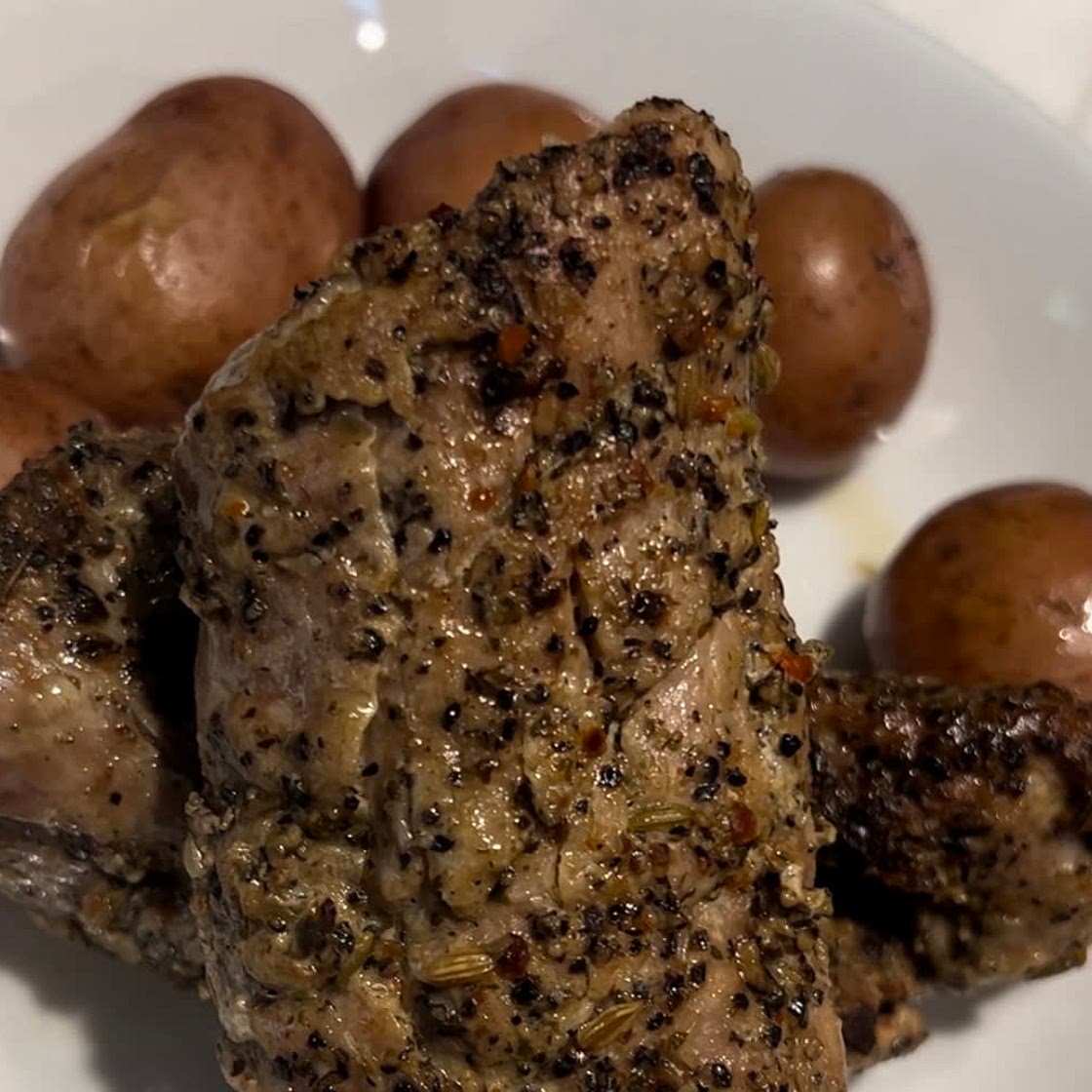 IP Pork Loin with potatoes 